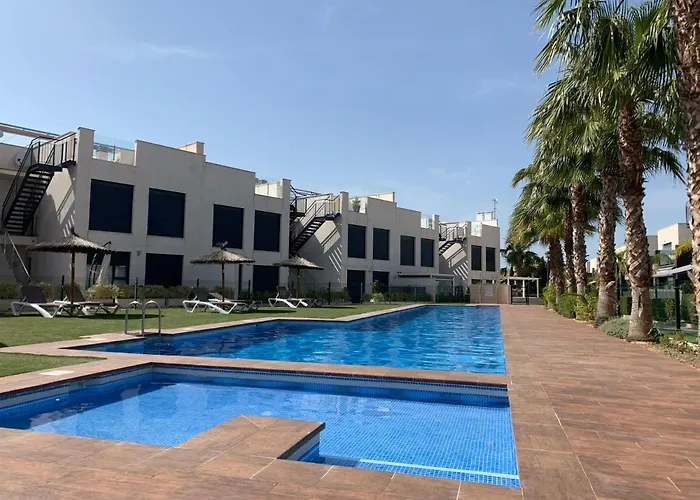 Villa Punta Prima 3 Bedrooms And Solarium Sea View Torrevieja