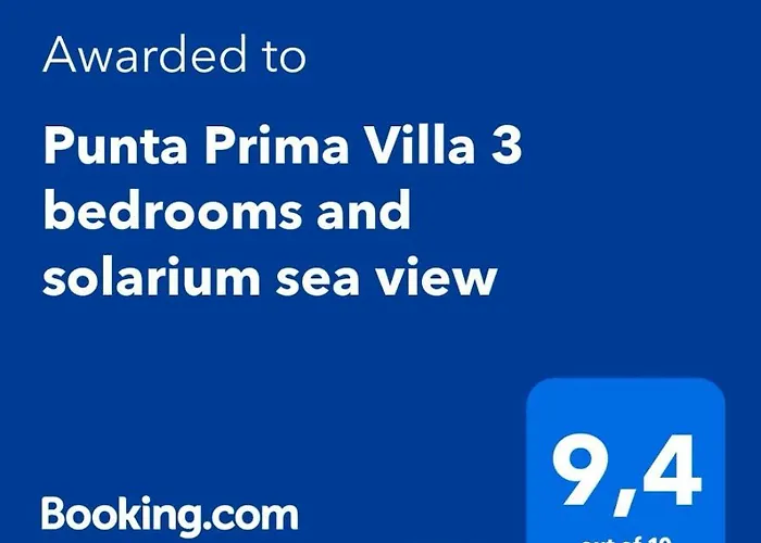 Villa Punta Prima 3 Bedrooms And Solarium Sea View Torrevieja