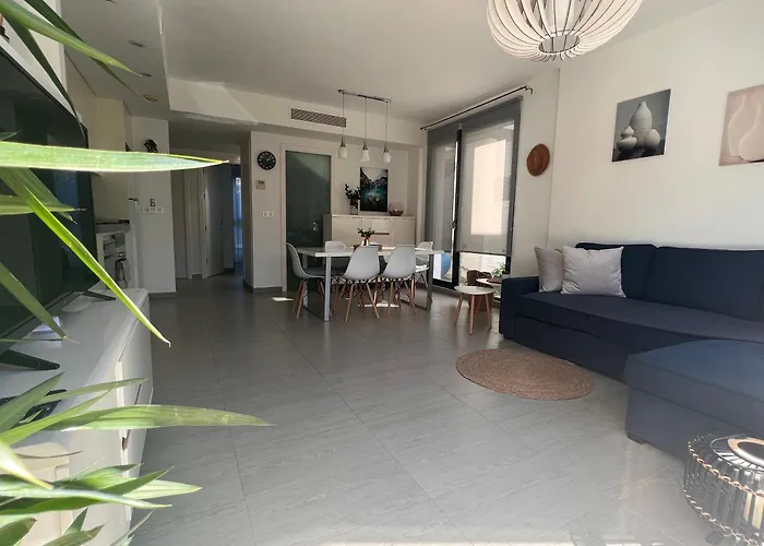 Villa Punta Prima 3 Bedrooms And Solarium Sea View Torrevieja